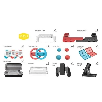 Dobe 16 In 1 Sports Suit For Nintendo Switch Tns-2166